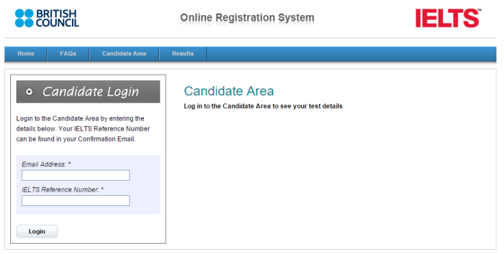 Online registration system
